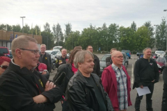 Kuopio triathlon liikenteenohjaus 8.8.2015