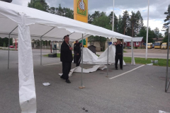 Nuapuri pop 2016 telttojen kasaus