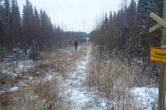 Rautalammin kelkkareitin raivaustalkoot
